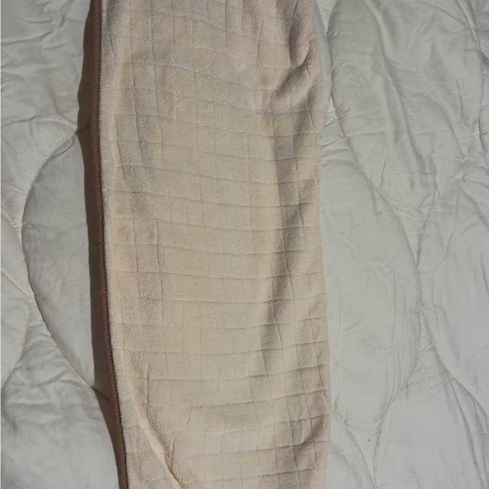 Chic Tan Dog Baby Fleece Towel